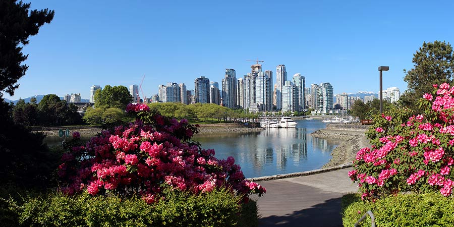 Arrival in Vancouver